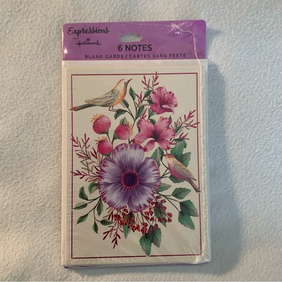 Hallmark Expressions note cards-set of 5 packs blank inside 3 1/2 x 5 1/2 - Picture 5 of 11